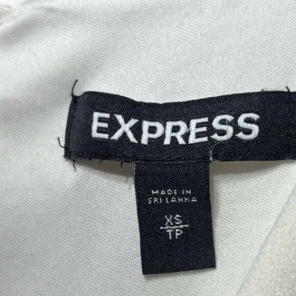 Express V Neck Shirt Sleeve Dress EPC Women’s Size X Small - Picture 4 of 4